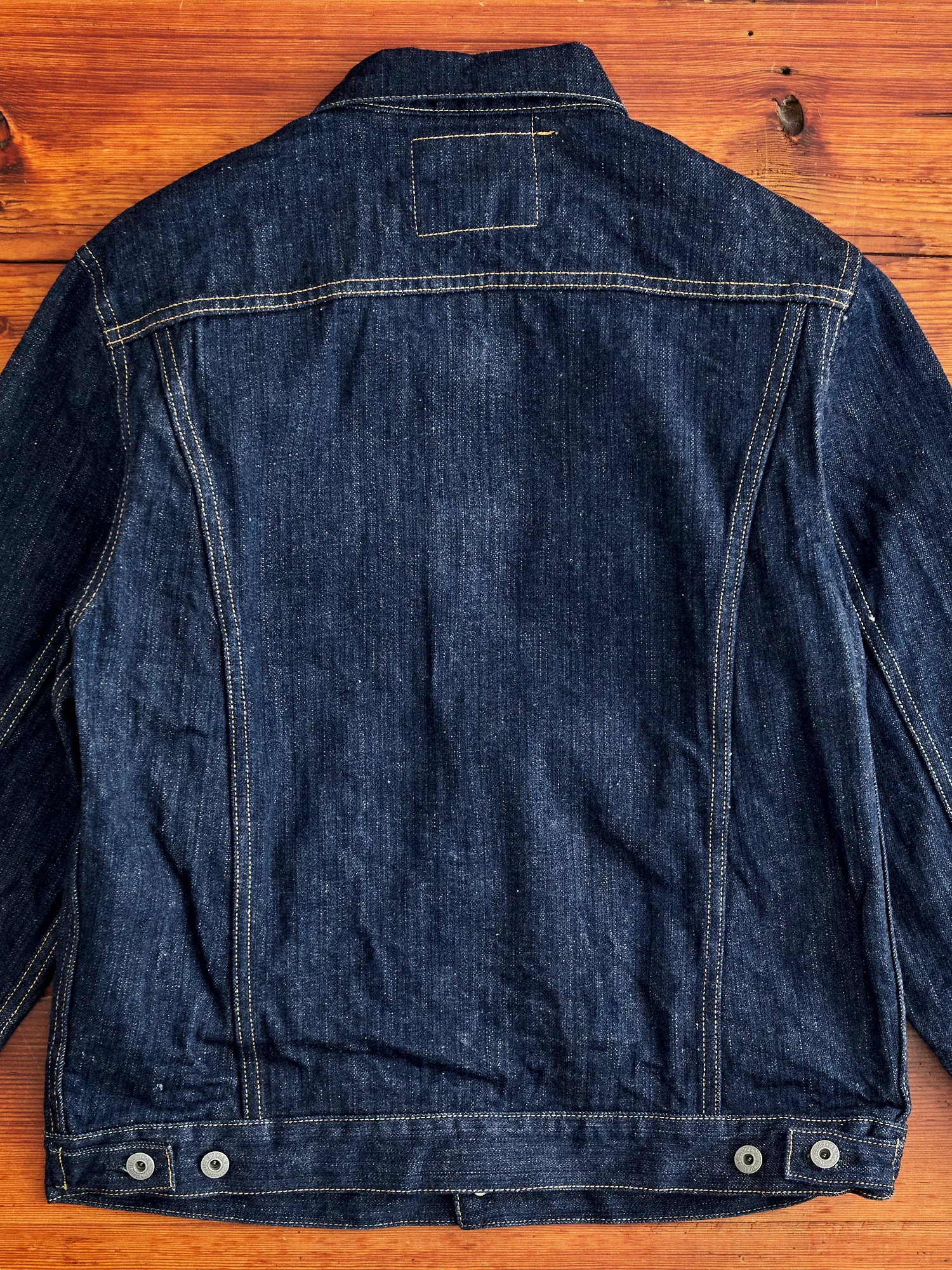 02527P "Kiwami" 16oz Natural Indigo Selvedge Denim Jacket