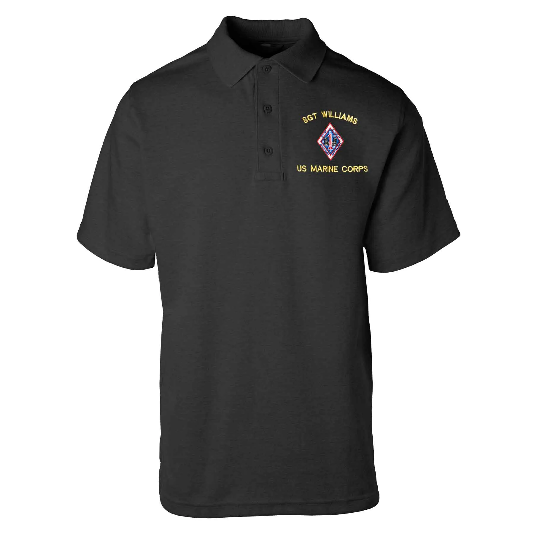 1st Combat Engineer Battalion Embroidered Tru-Spec Golf Shirt