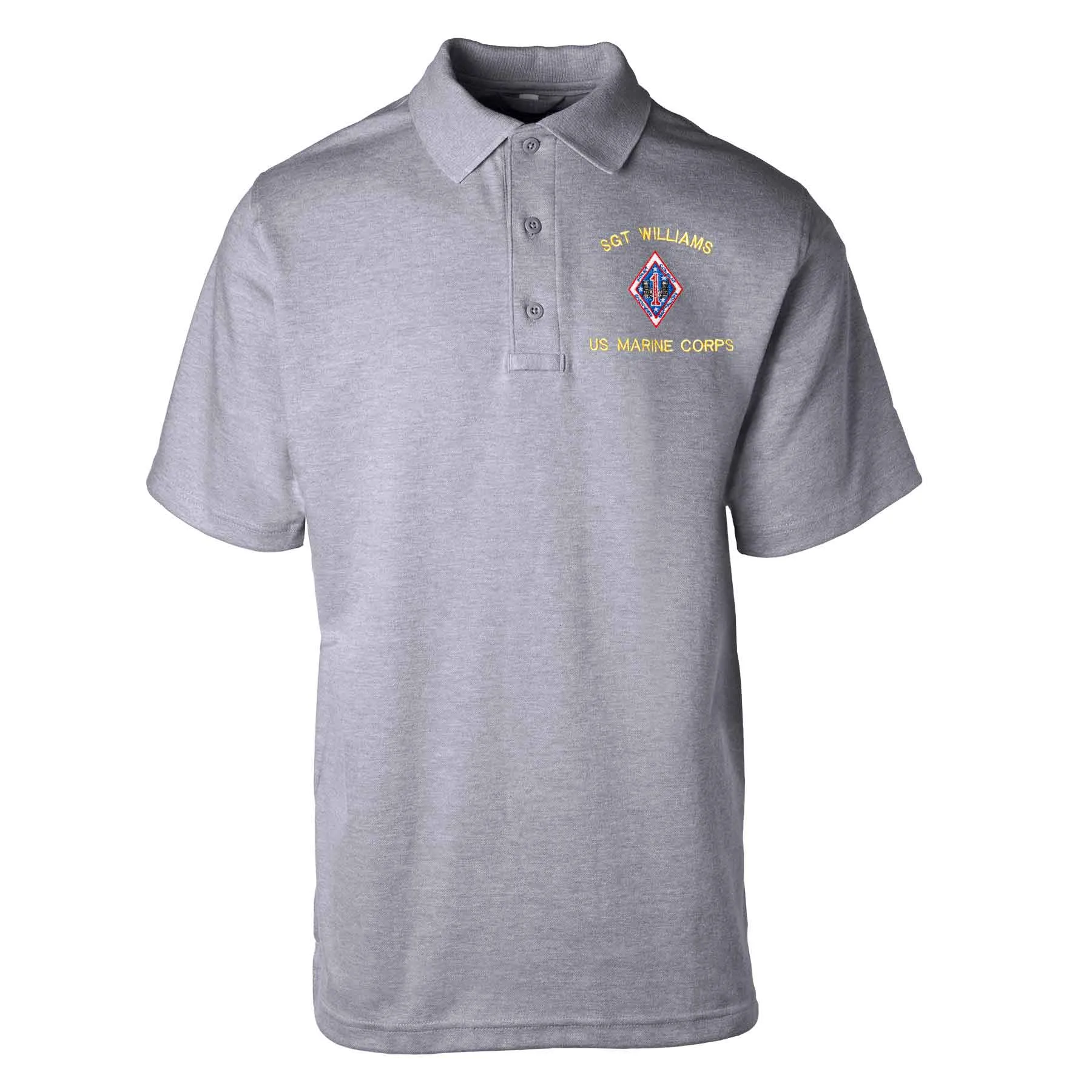 1st Combat Engineer Battalion Embroidered Tru-Spec Golf Shirt