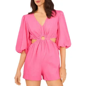 1.State Womens Cut Out V Neck Romper