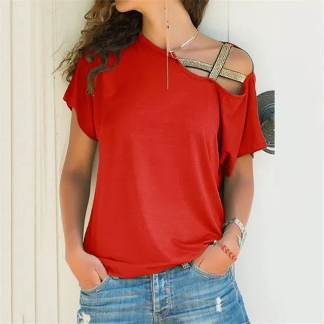 2021 GAOKE Sexy Off Shoulder blouse Shirt Women bodycon top Sizes S - 3XL