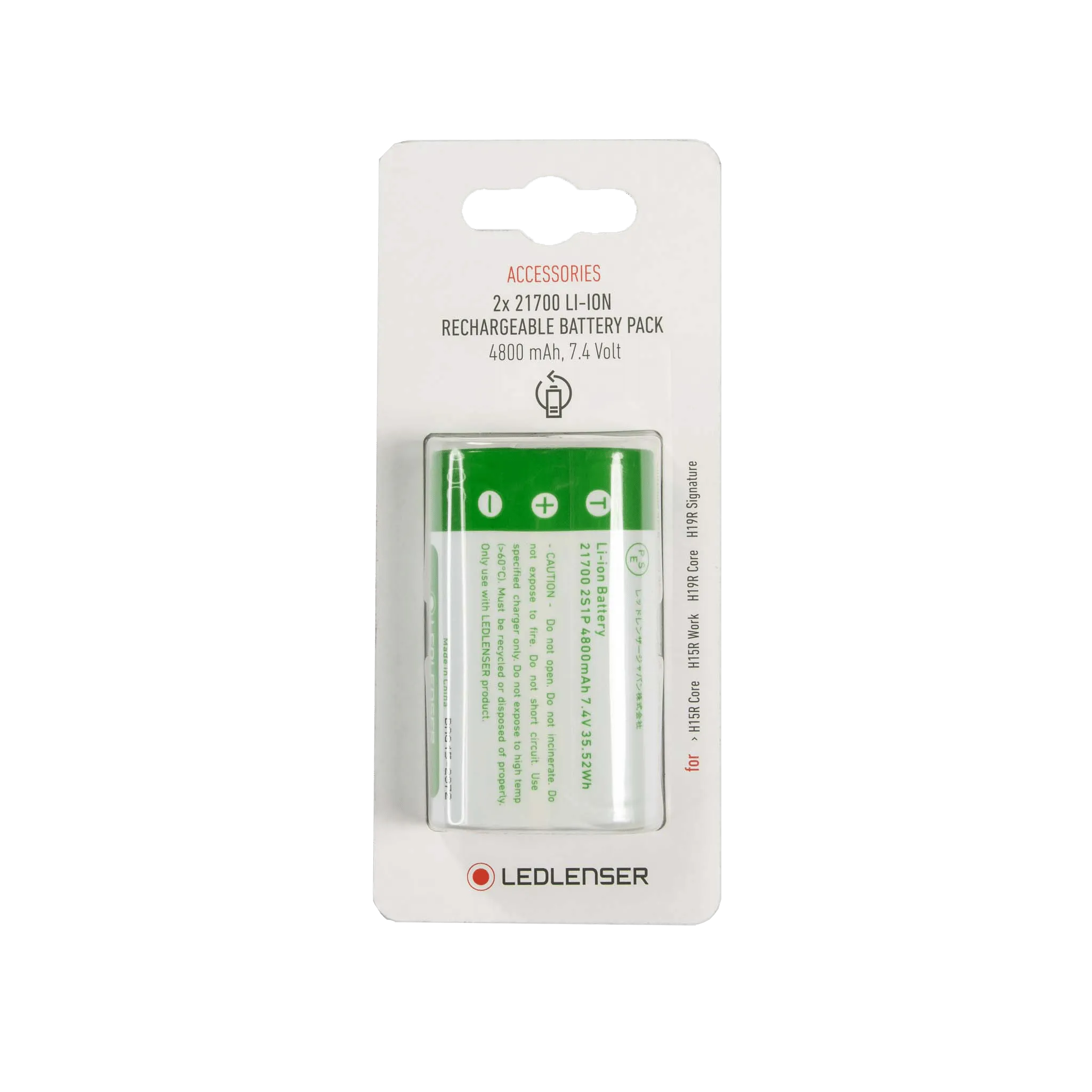 21700 Li-Ion Rechargeable Battery Pack 4800mAh