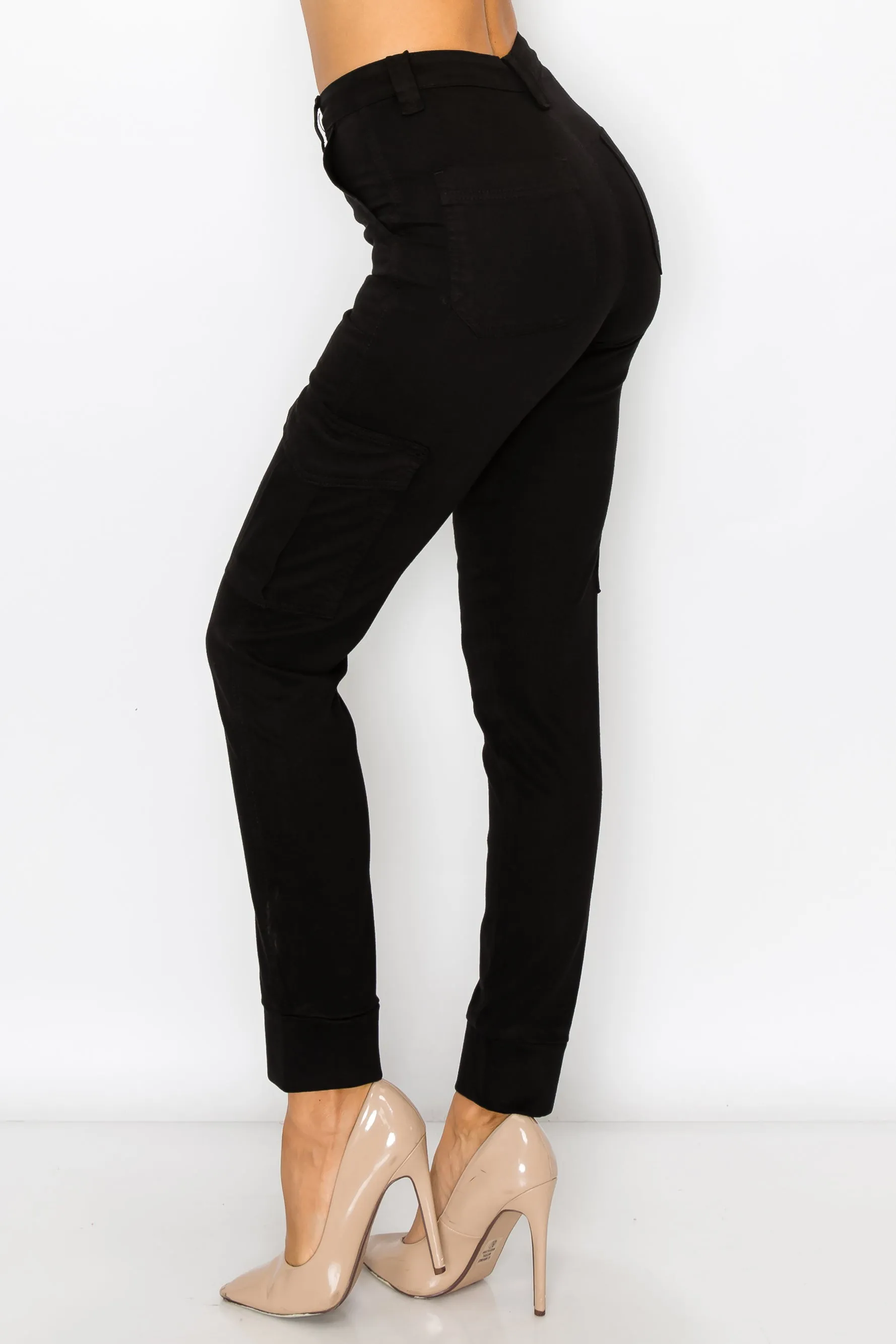 40275 Women's High Waisted Cargo Pants