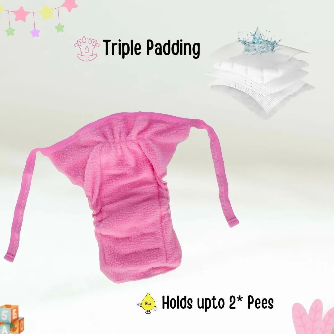 ADORE Insta Dry Baby Cloth Tie Knot Langot