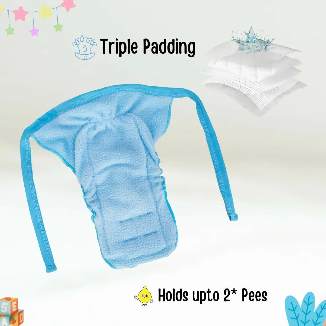 ADORE Insta Dry Baby Cloth Tie Knot Langot