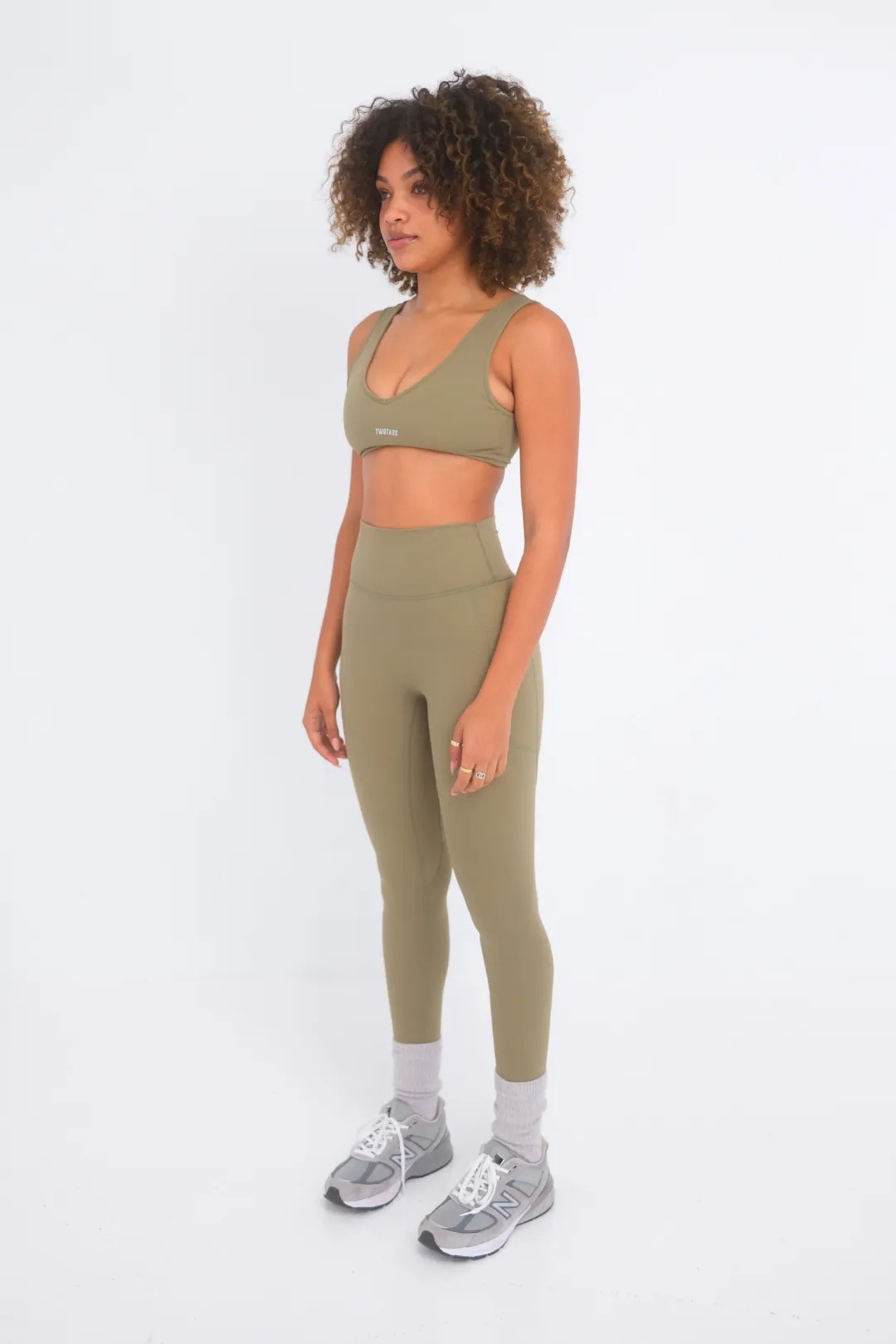 Alpine Sports Bra - Olive