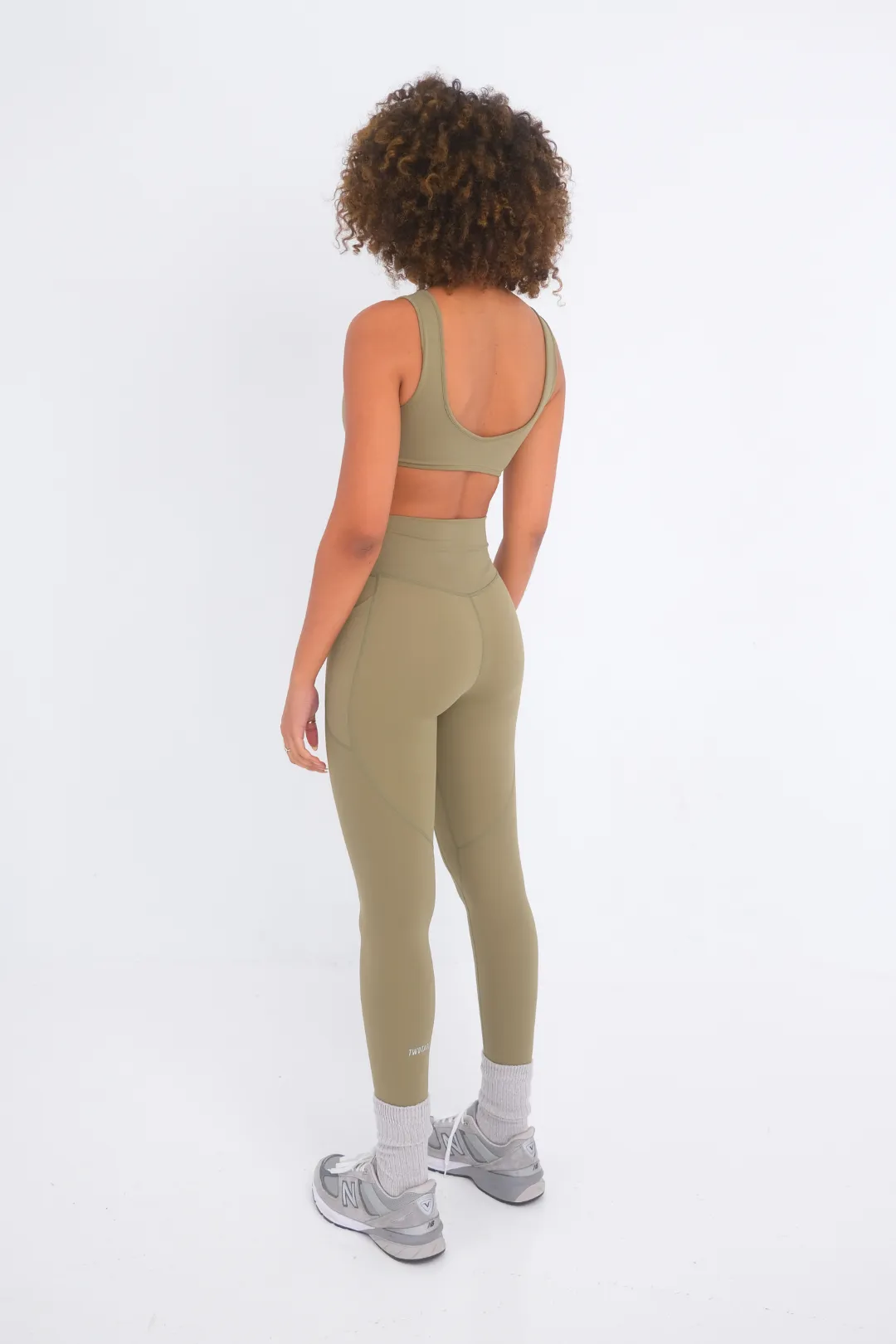 Alpine Sports Bra - Olive