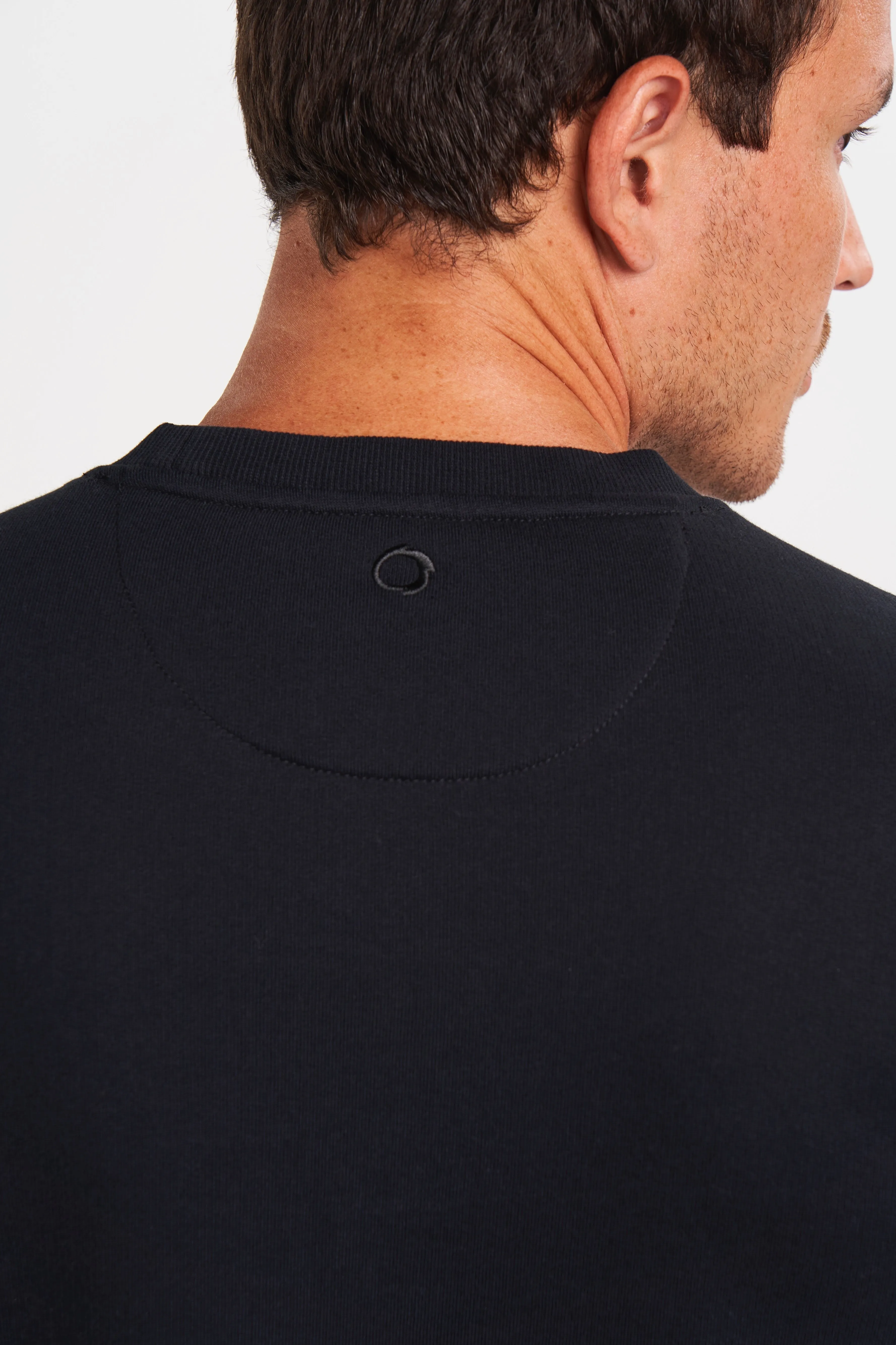 ALSPRT Embossed Sweatshirt - Black