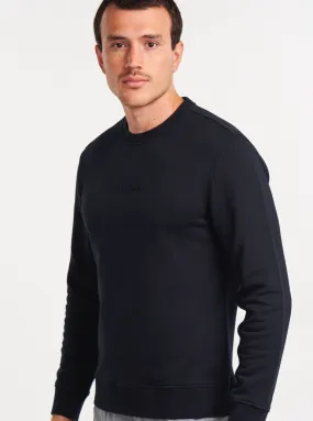 ALSPRT Embossed Sweatshirt - Black