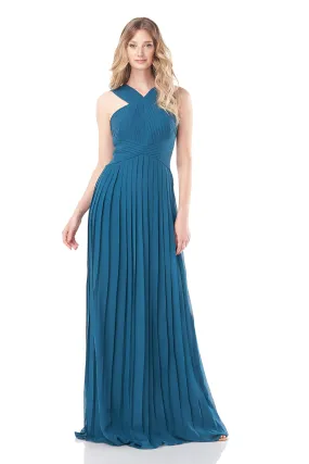 Amelia Pleated Gown