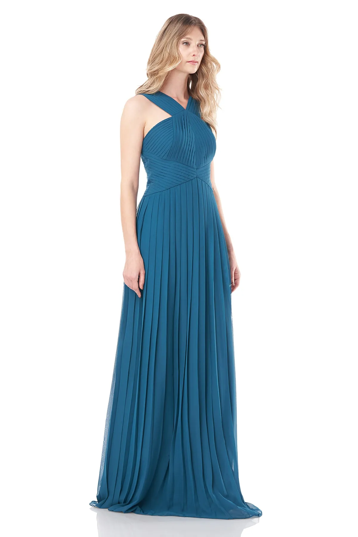 Amelia Pleated Gown