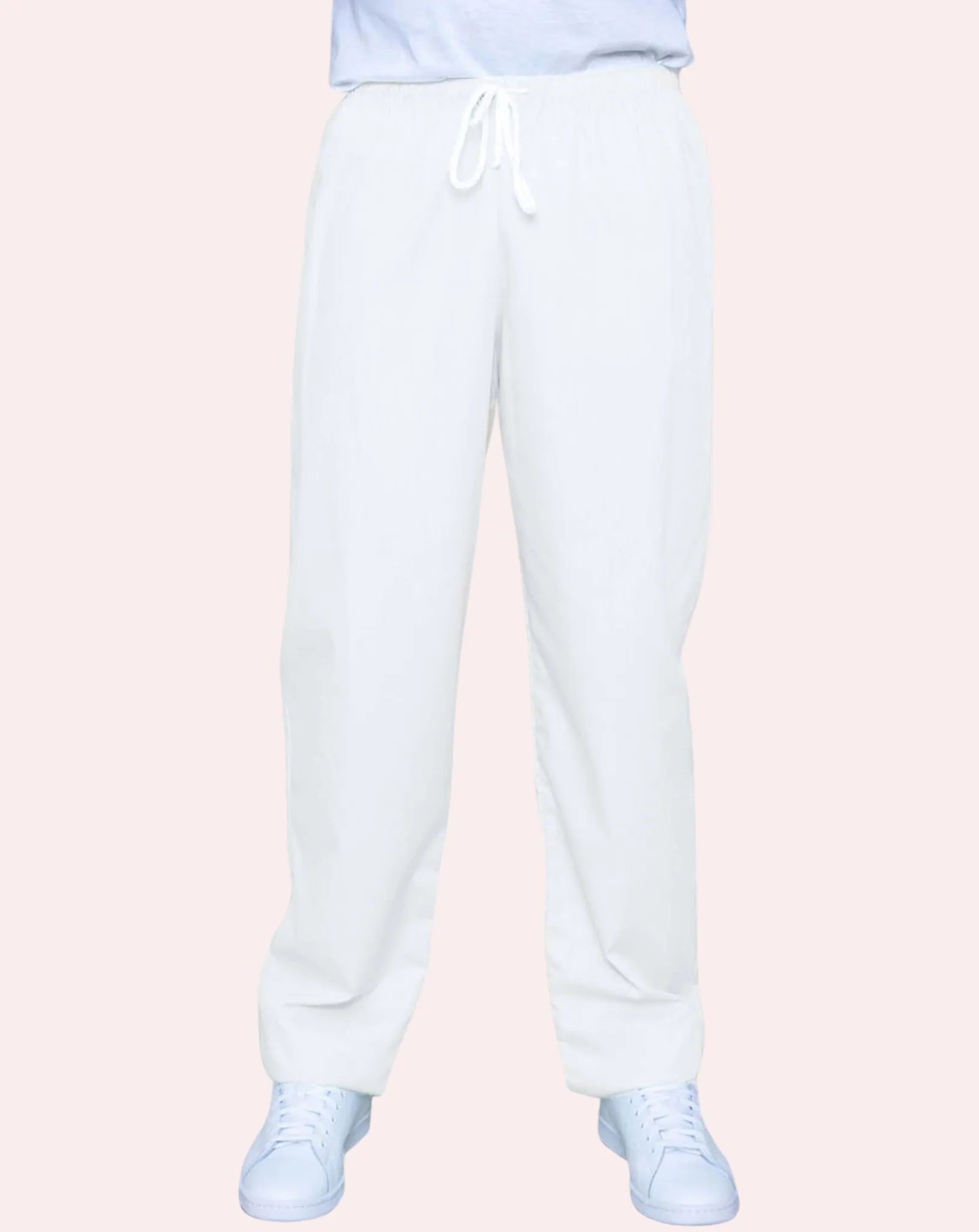 Aria Unisex Lightweight Scrub Trousers - White