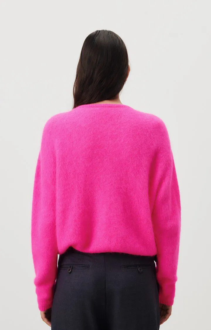 AV Vitow Knit Cardi in Acid Pink