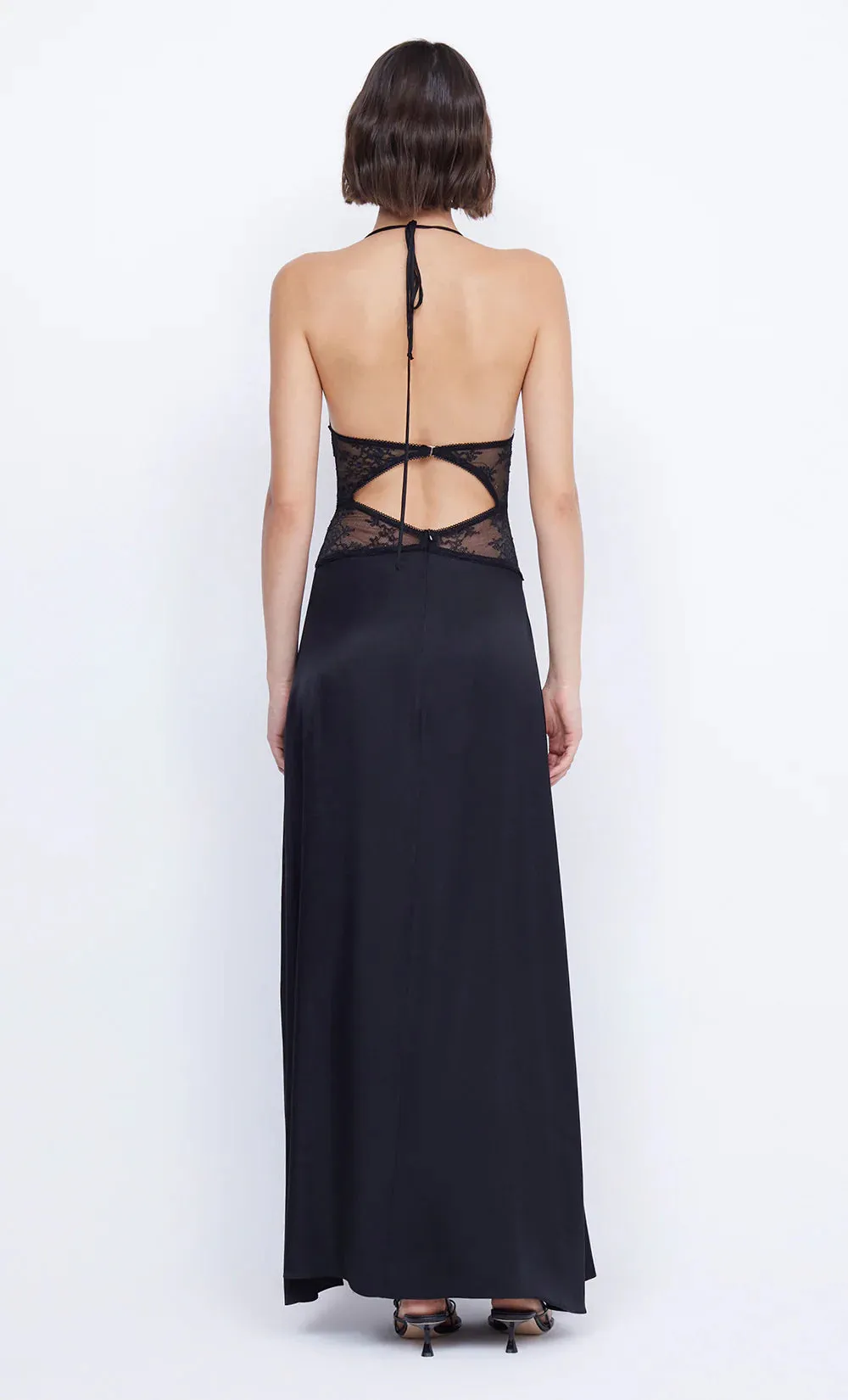 Bec And Bridge Santal Halter Maxi Dress - Black