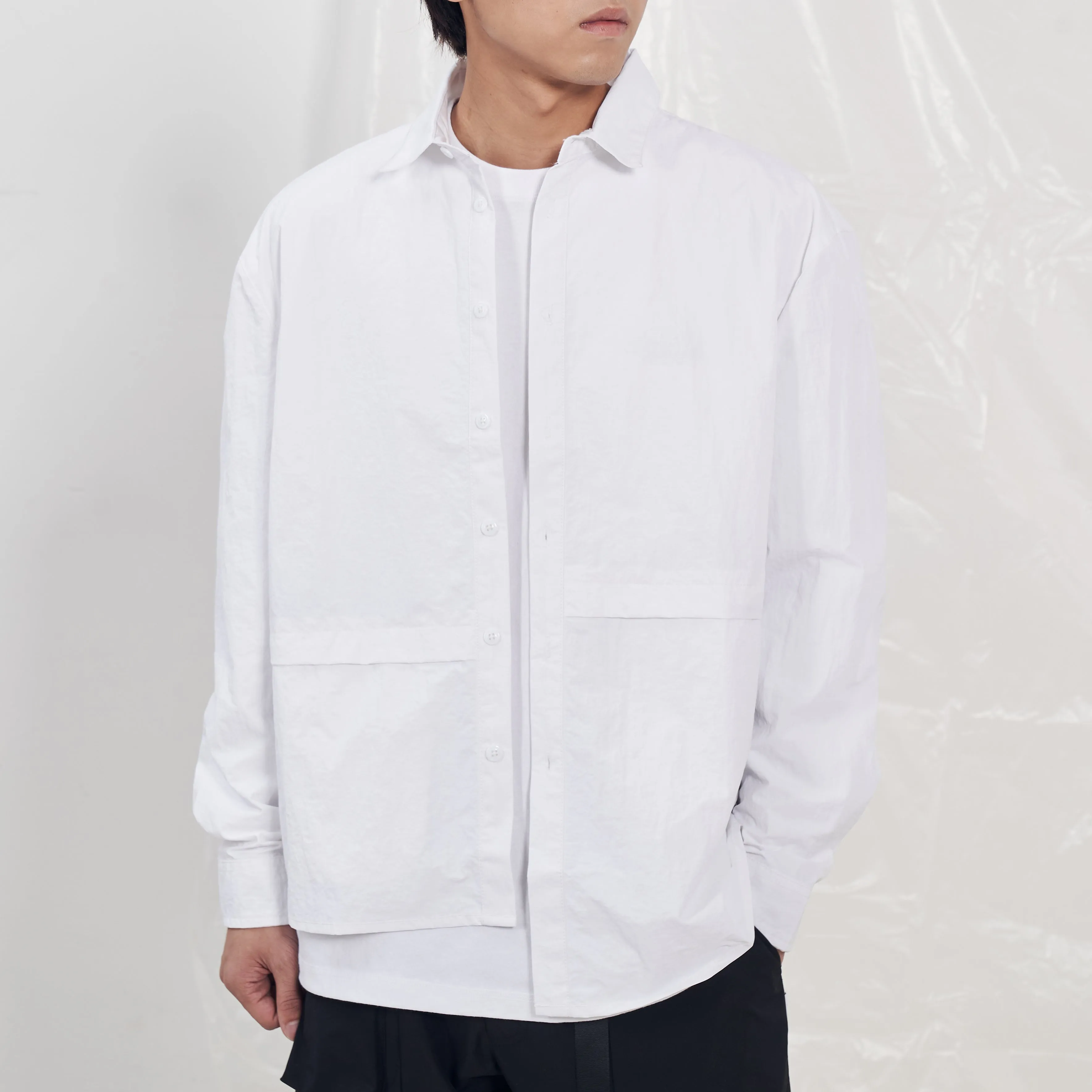 Boysnextdoor Irregular Shirt White