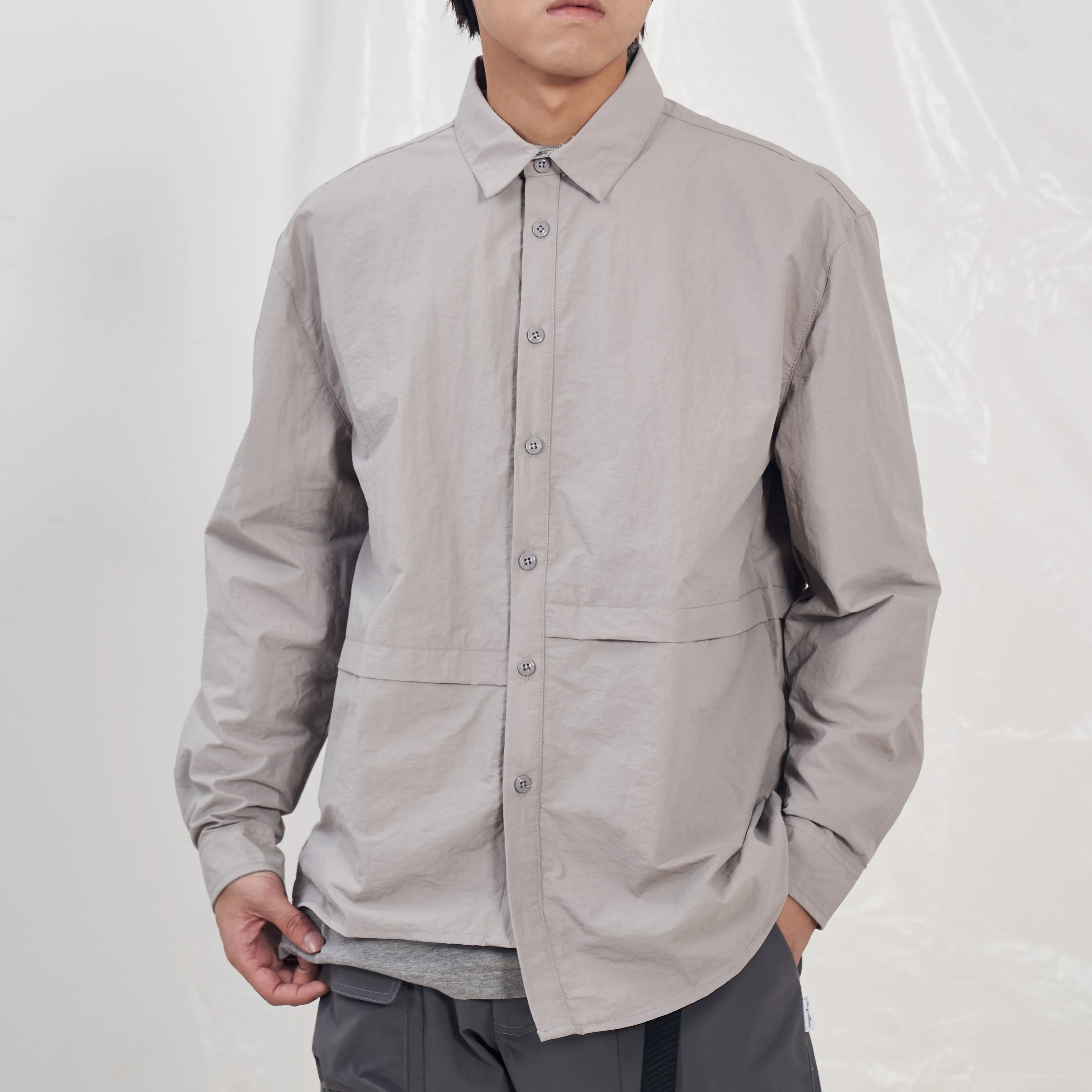 Boysnextdoor Irregular Shirt White