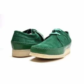 British Walkers Weaver Somerset Men's Dark Green Suede