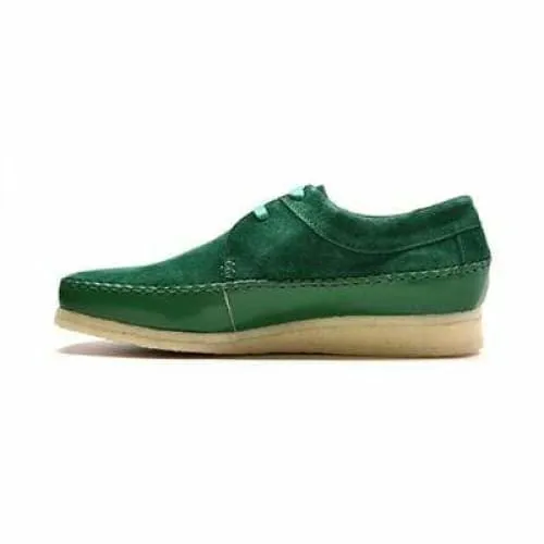 British Walkers Weaver Somerset Men's Dark Green Suede