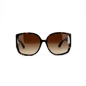 Burberry Women's Brown Plastic Irregular Sunglasses BE4290F/3002/13