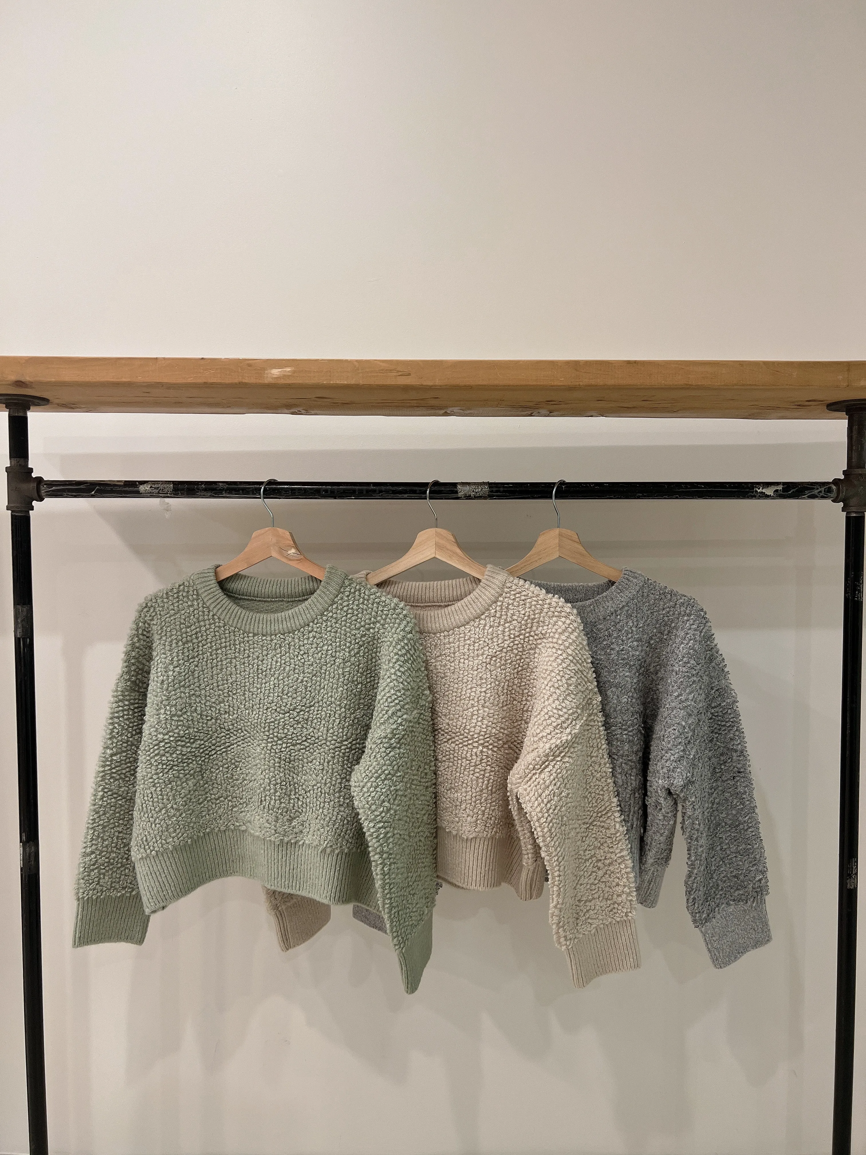 BUTTER Boucle sweater