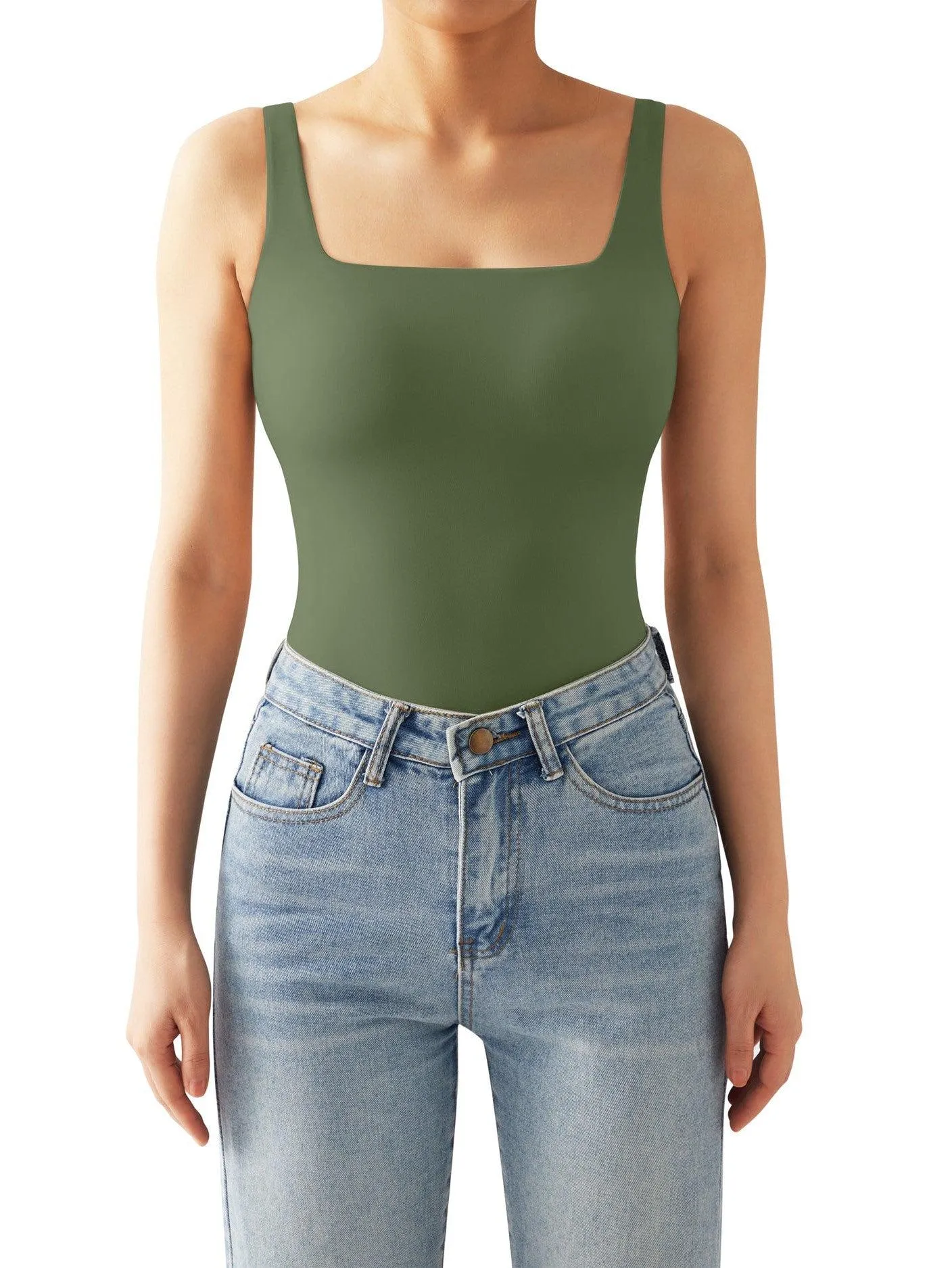 Buttery Soft Square Neck Bodysuit