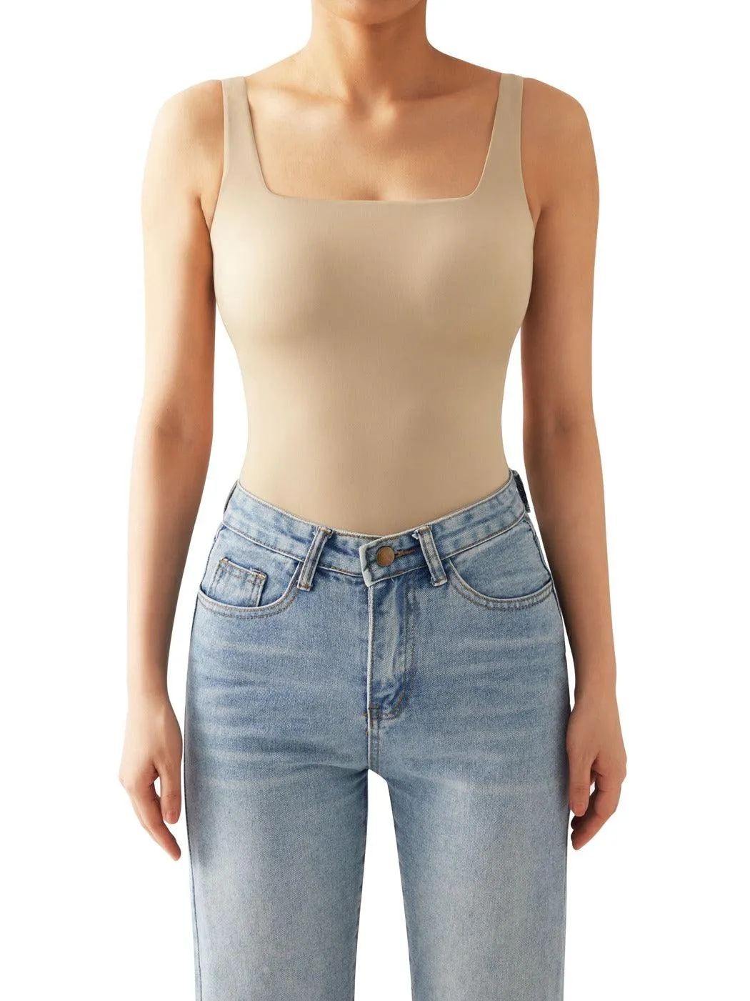 Buttery Soft Square Neck Bodysuit