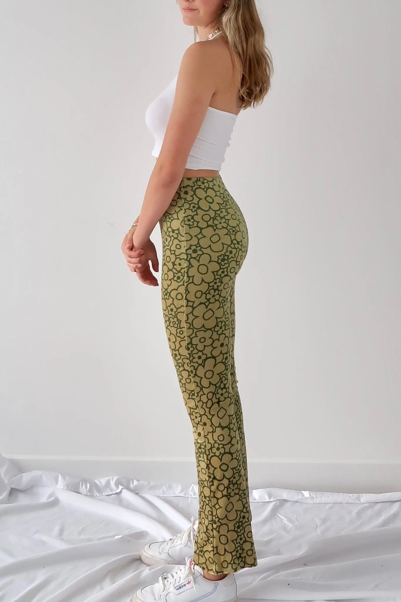 Cali floral pattern pants