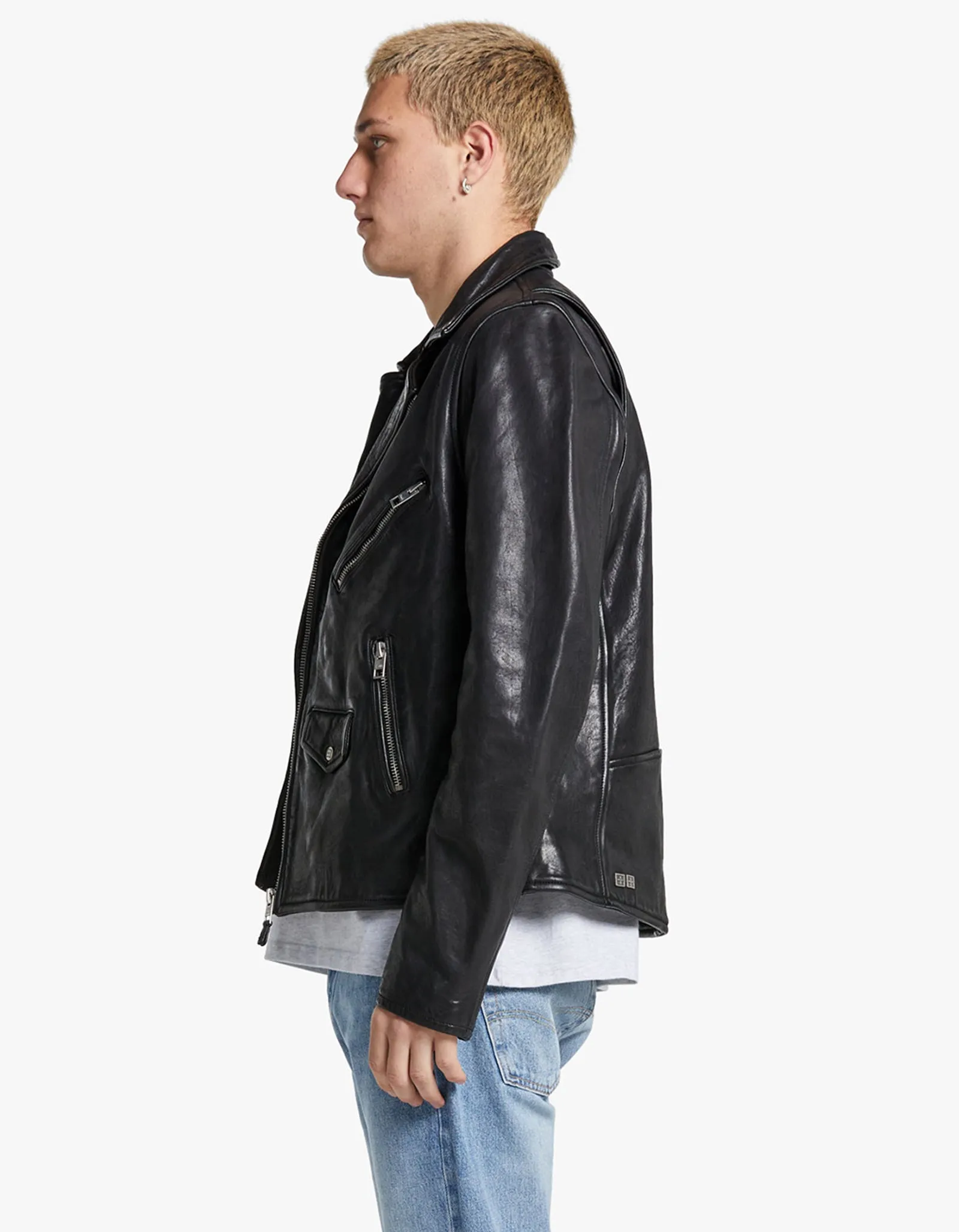 Capitol Leather Jacket - Black