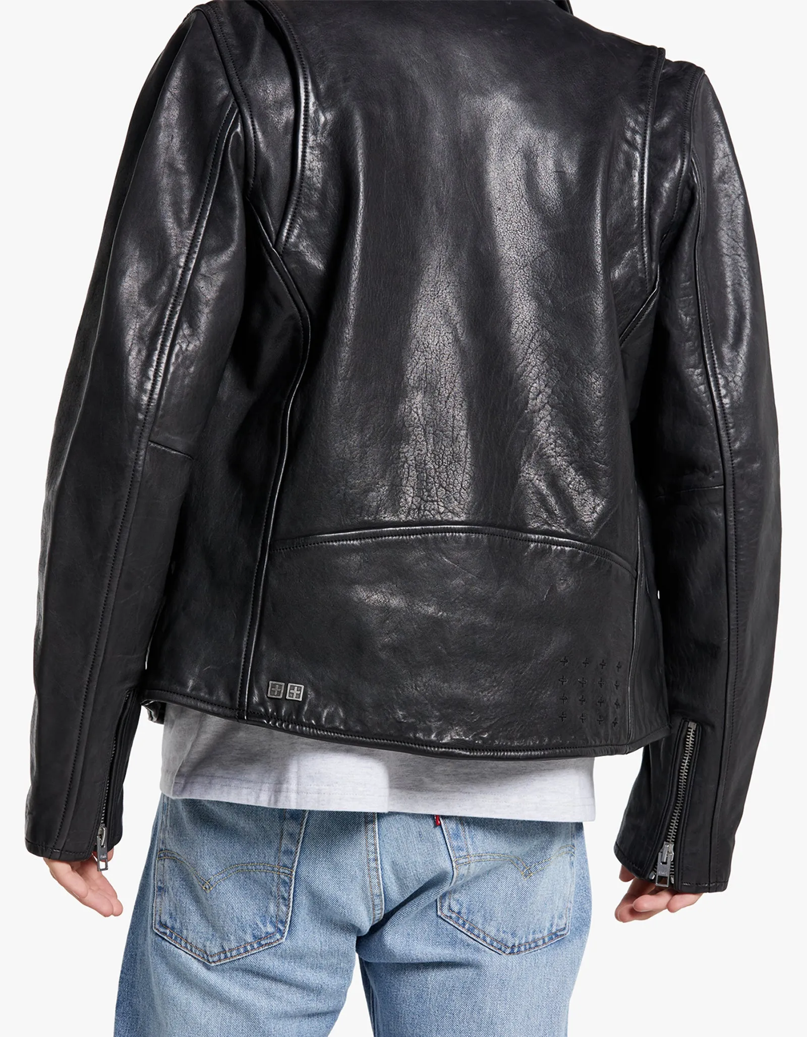 Capitol Leather Jacket - Black