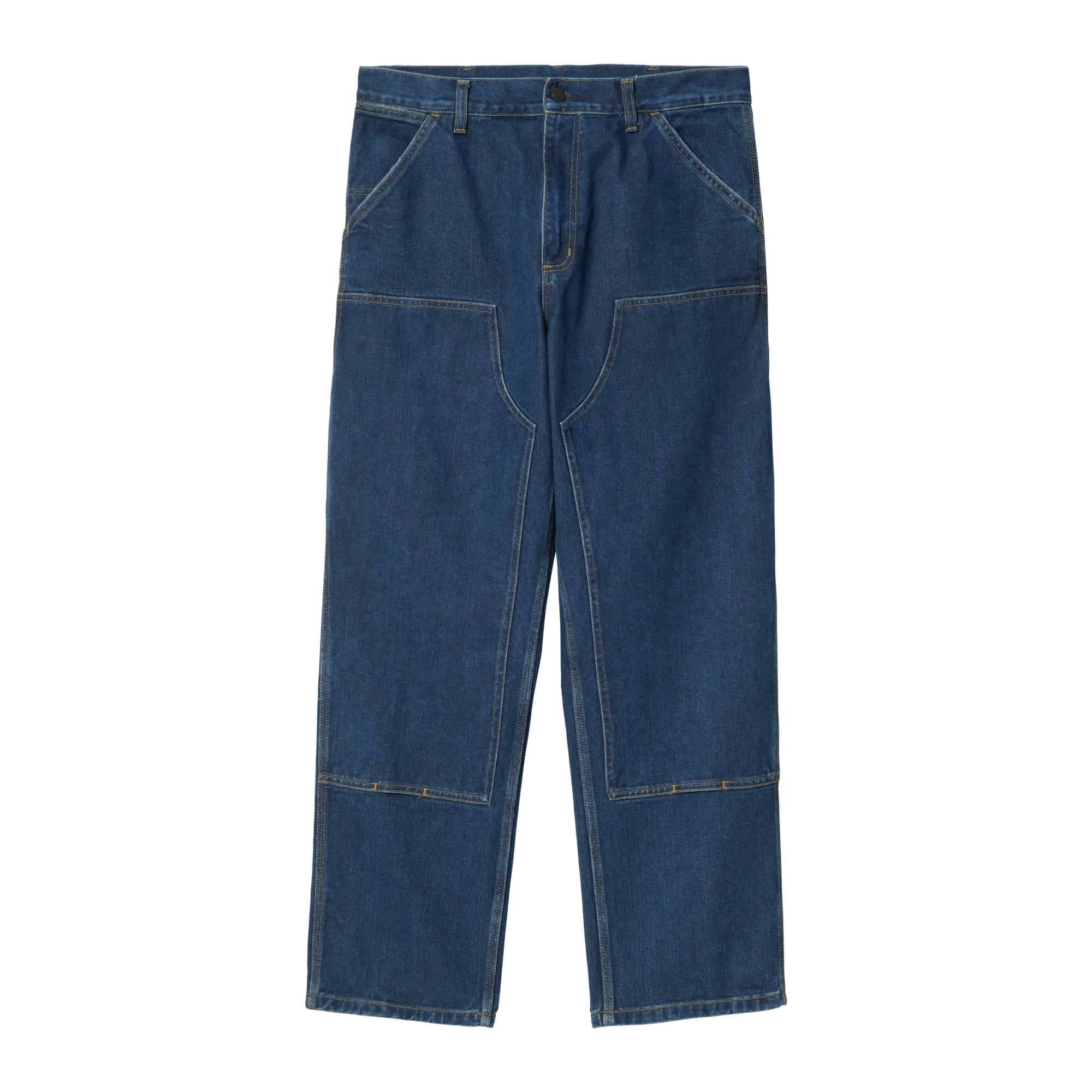 CARHARTT WIP Double Knee Pants Blue