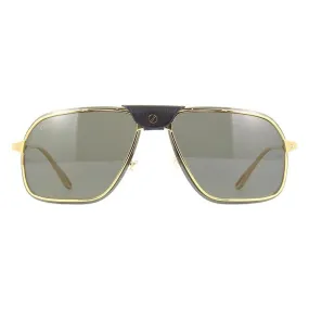 Cartier Men's Gold Metal Irregular Sunglasses CT0243S/002