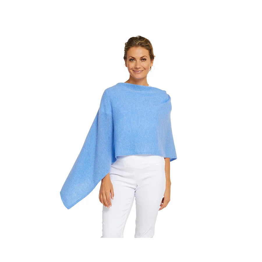 CASHMERE CLASSIC TOPPER - BLUE HORIZON