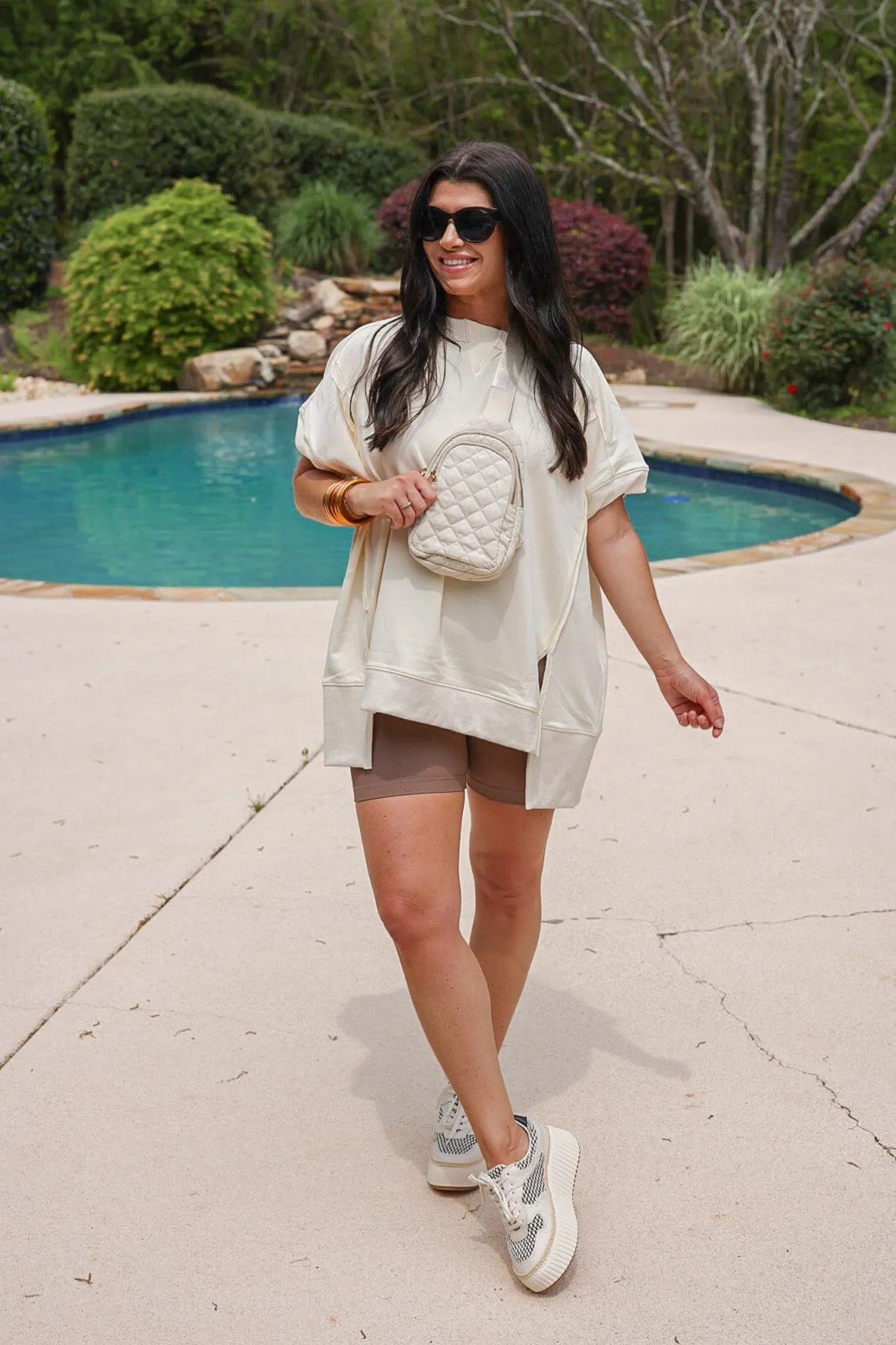 Casual Friday Cream Knit Top