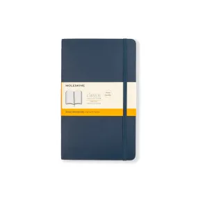 Classic Soft Cover Notebook Bundle Large Sapphire Blue