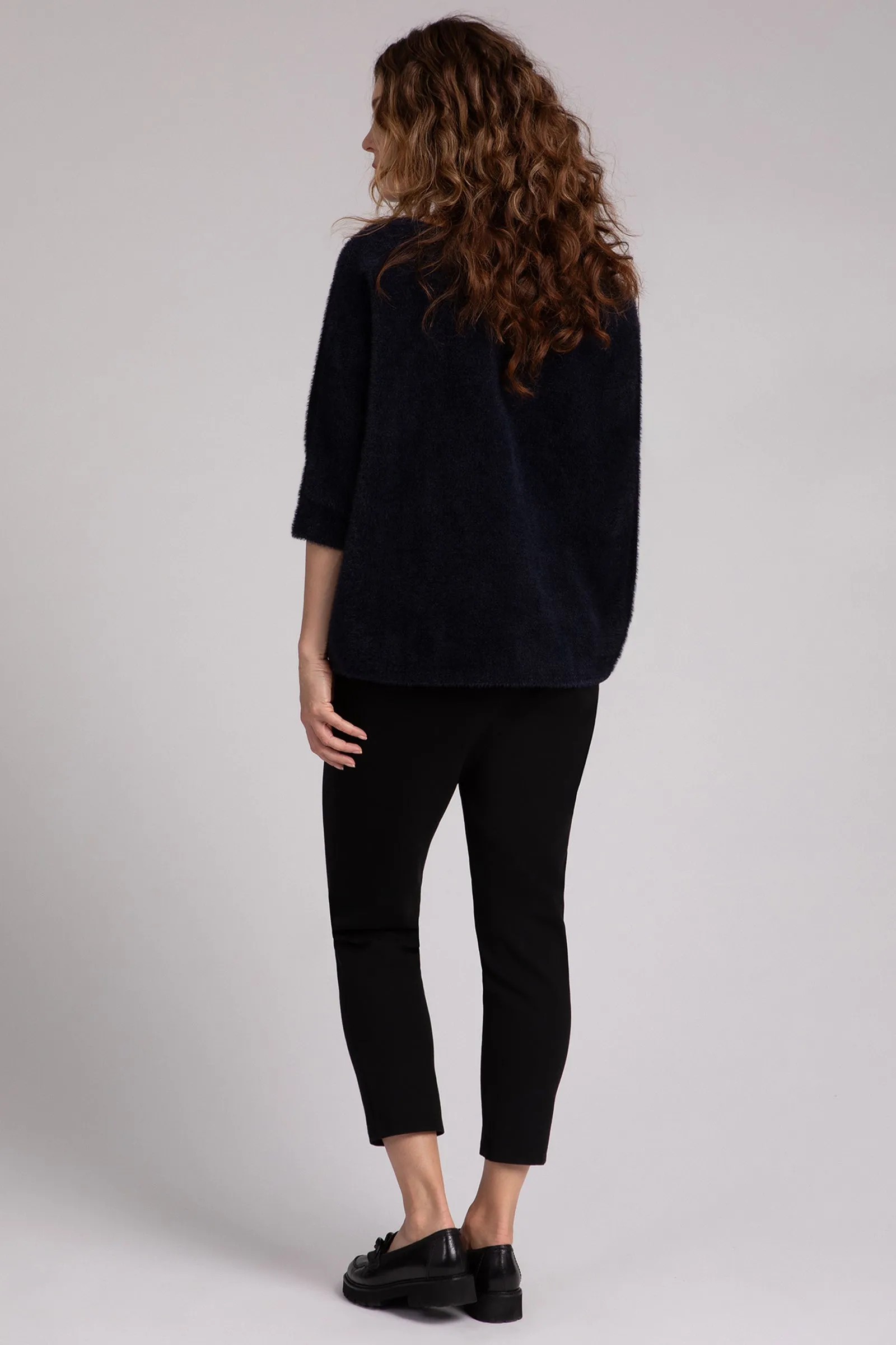 Cozy Nu Clip Top | Navy