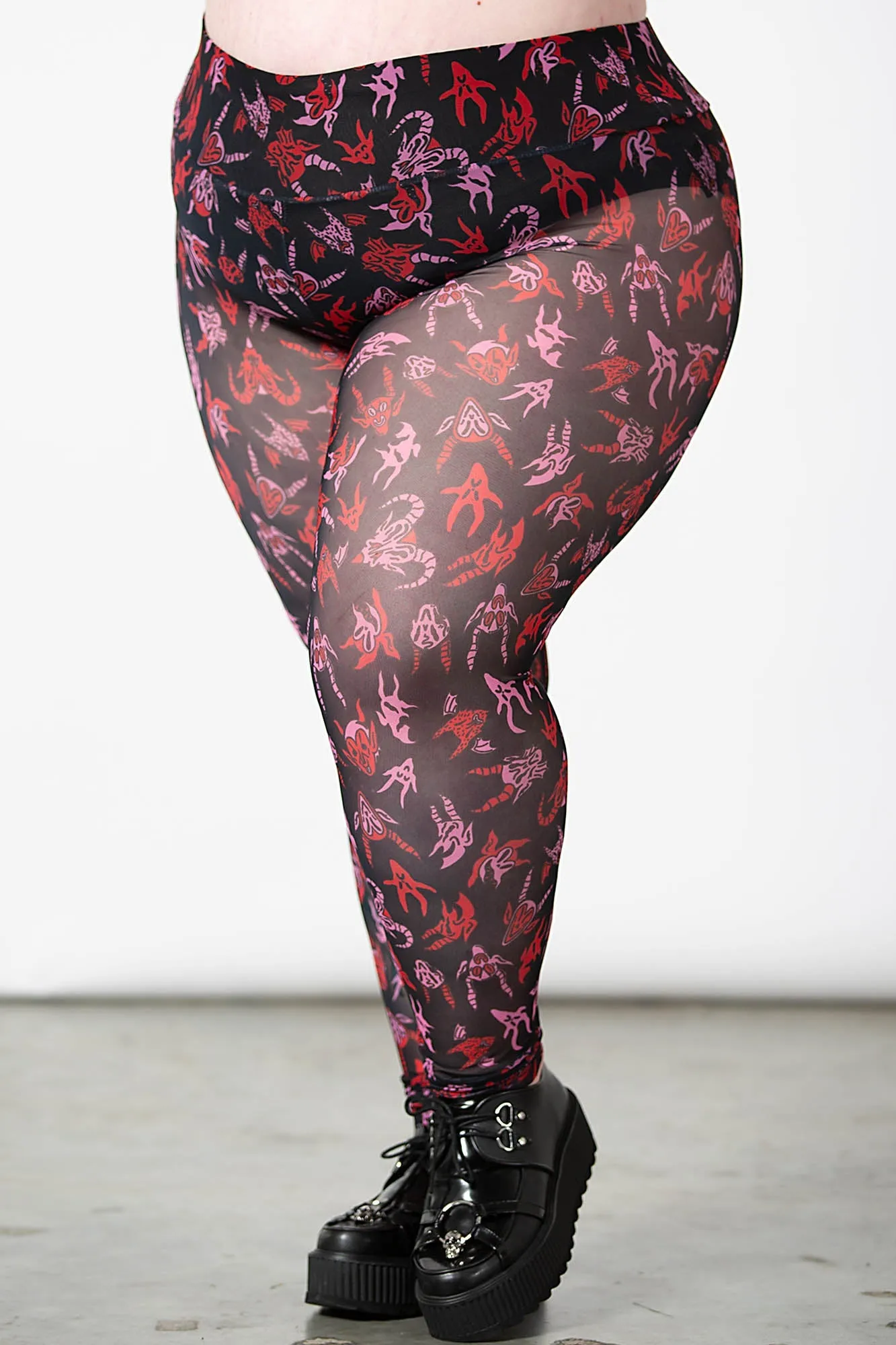 Devilish Leggings [PLUS]