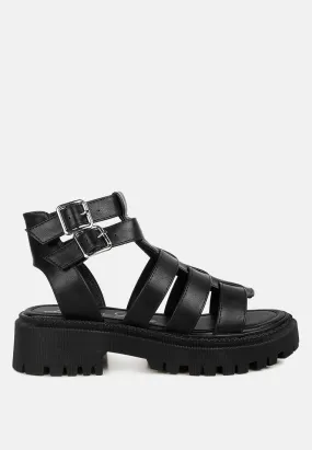 Dewey Chunky Gladiator Sandals By Ruw