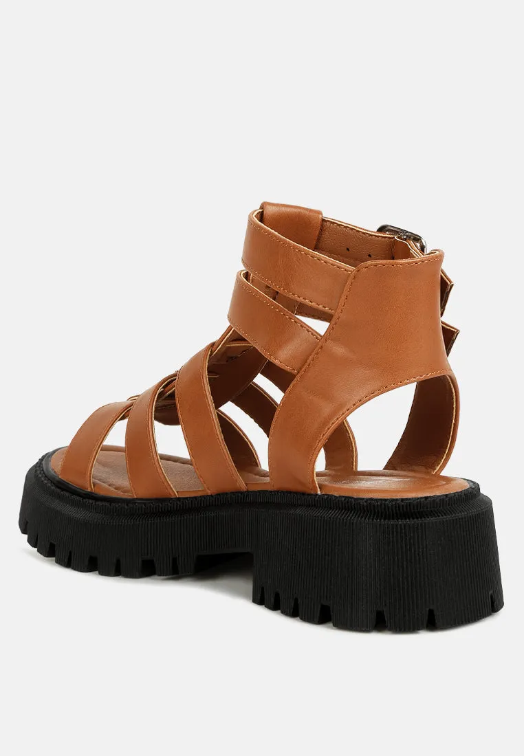 Dewey Chunky Gladiator Sandals By Ruw