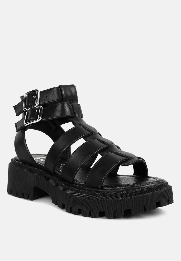 Dewey Chunky Gladiator Sandals By Ruw