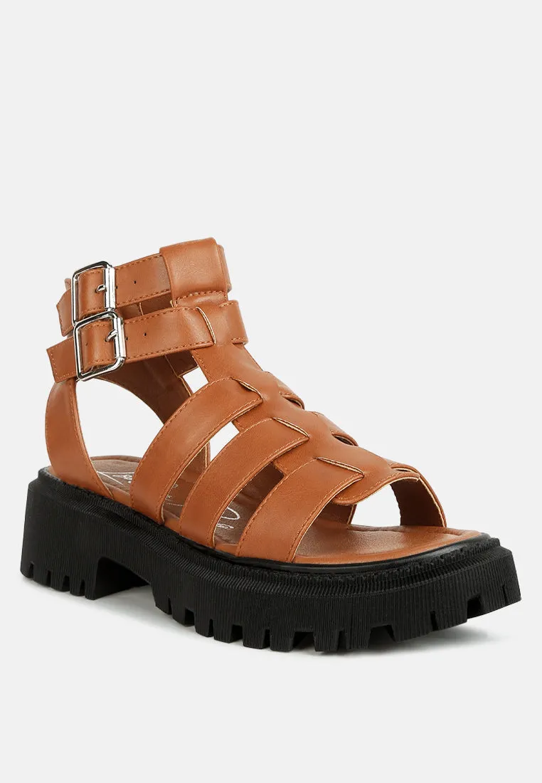 Dewey Chunky Gladiator Sandals By Ruw