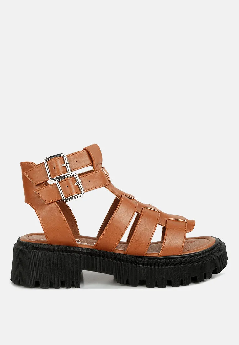 Dewey Chunky Gladiator Sandals By Ruw