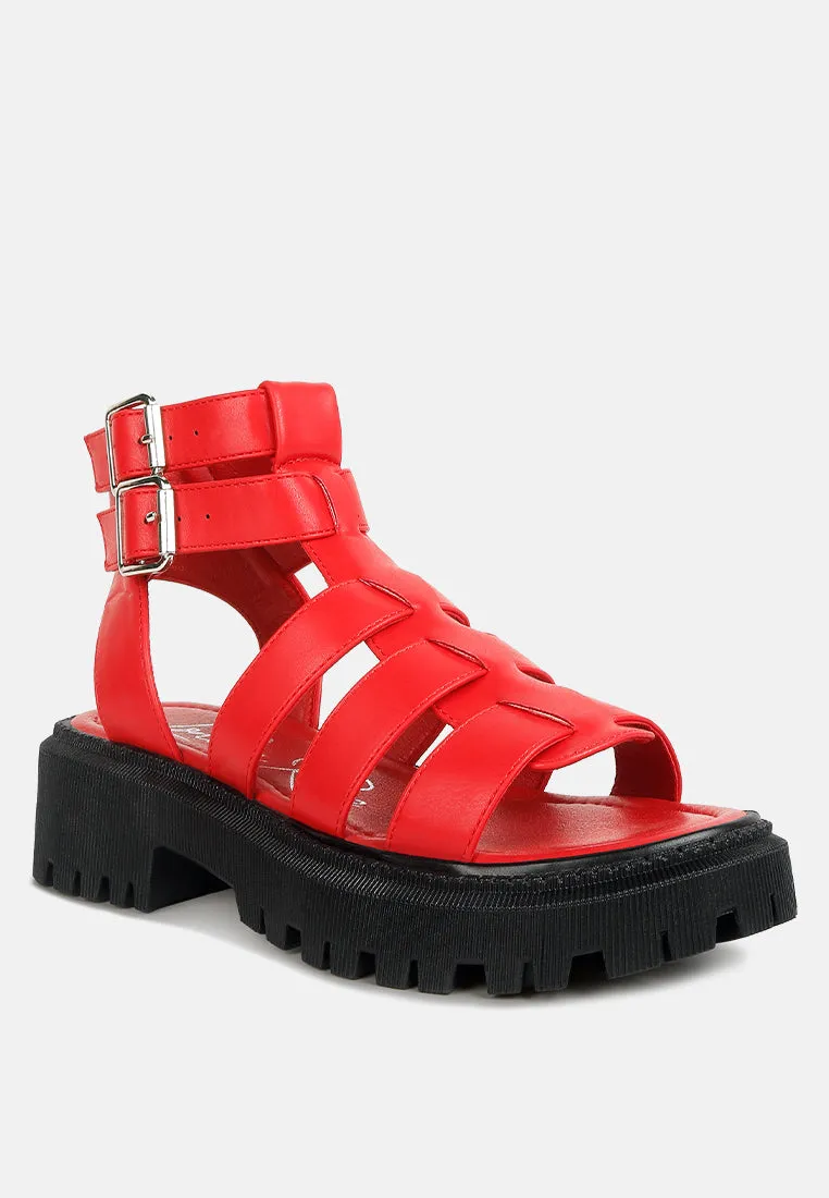 Dewey Chunky Gladiator Sandals By Ruw