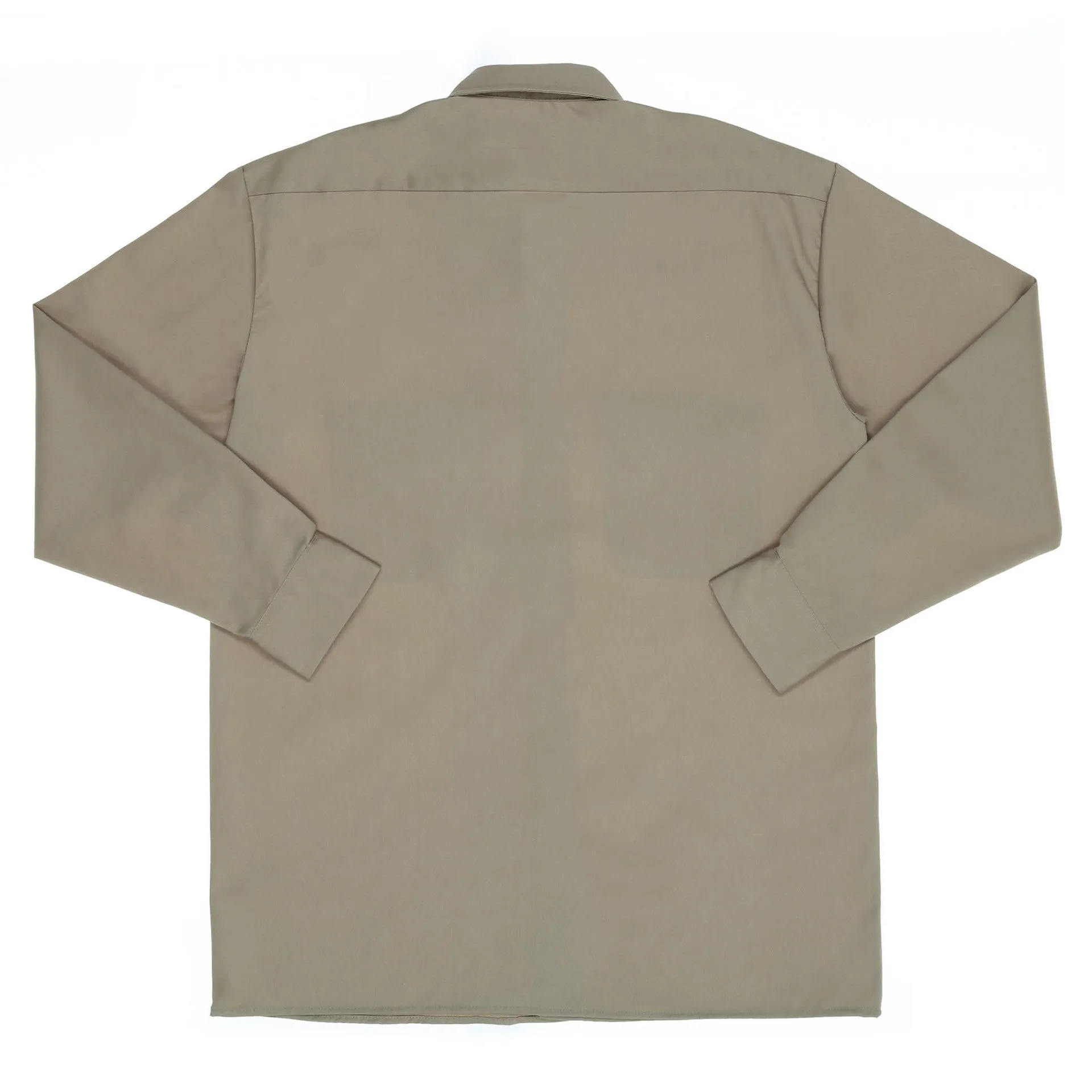 Dickies Mens L/S Work Shirt - Khaki