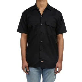 Dickies Mens S/S Work Shirt - Black