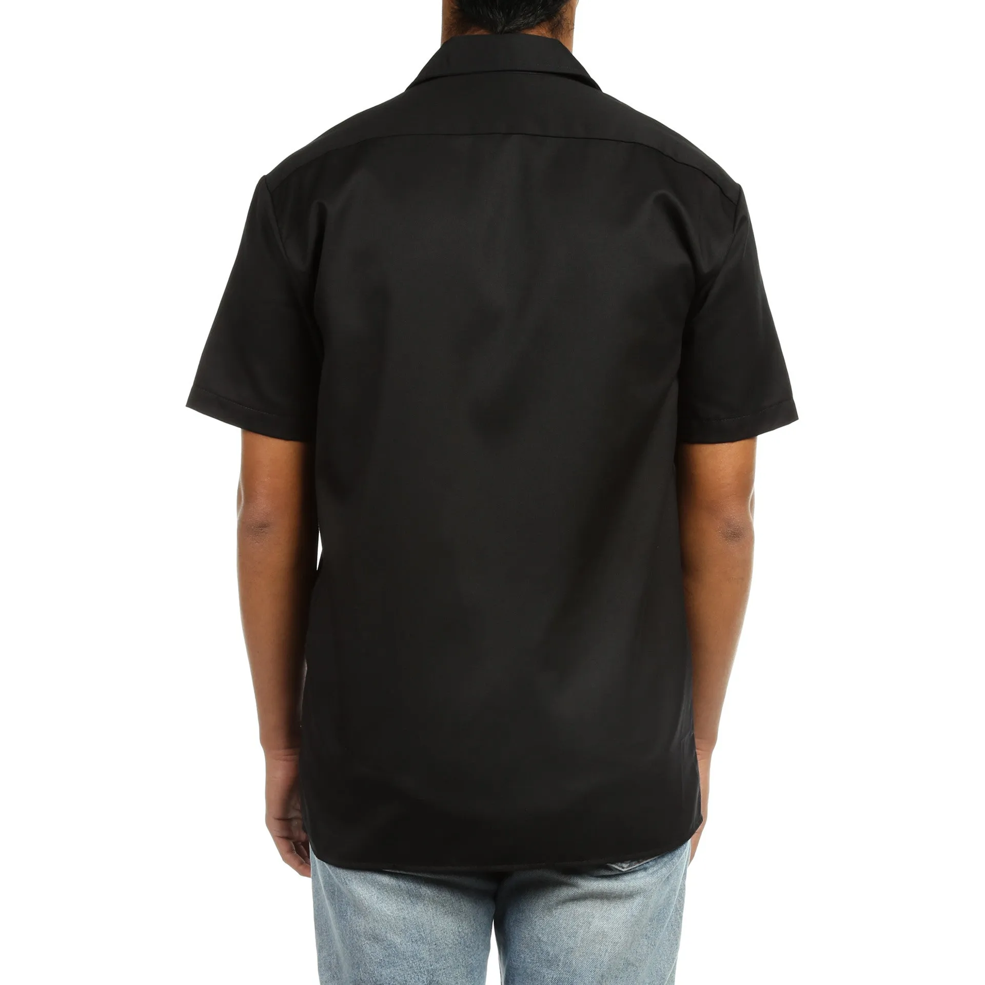 Dickies Mens S/S Work Shirt - Black