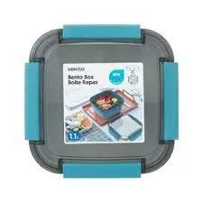 Double Layer Salad Bento Box, 1.1L(Blue)