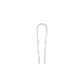 Effortless Twist Hair Pin in Silver - Small