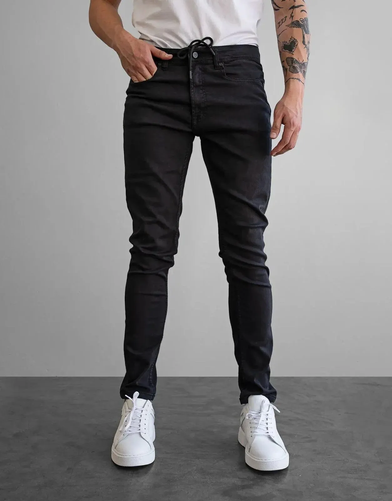 Fade Iconic Graphite Black Jeans