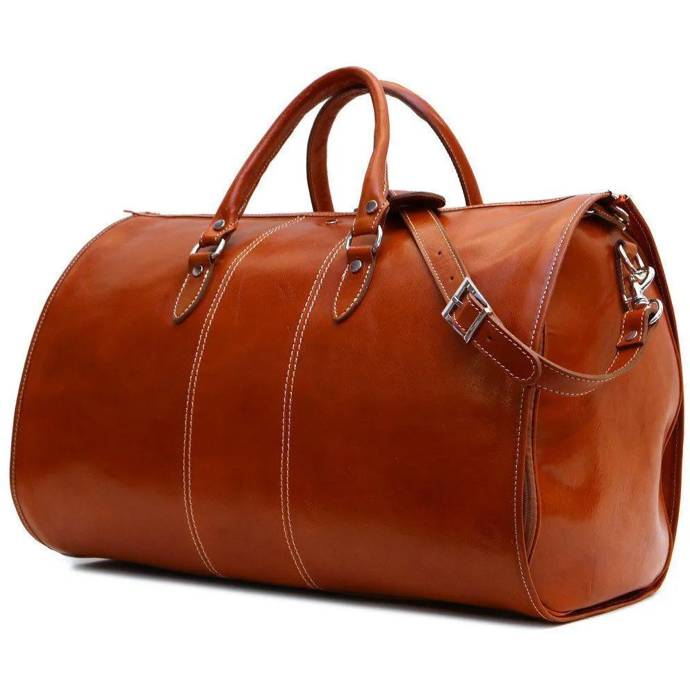 Floto Leather Venezia Garment Duffle