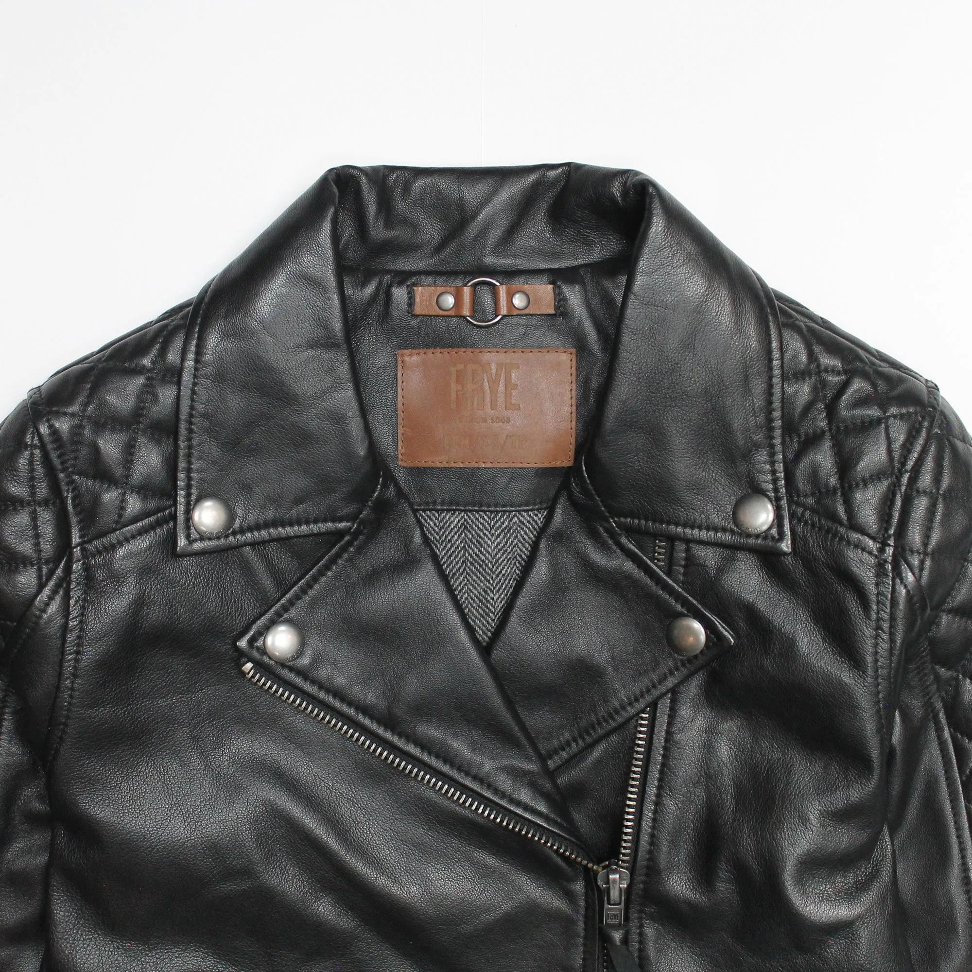 Frye Oxblood Biker Jacket